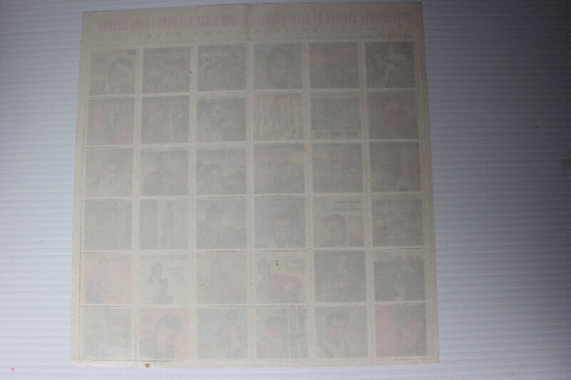 1993 Elvis Stamps Full Sheet _VIEW OTHER ADS_ in Arts & Collectibles in Kitchener / Waterloo - Image 3