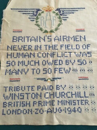 Vintage Winston Churchill/RAF Items