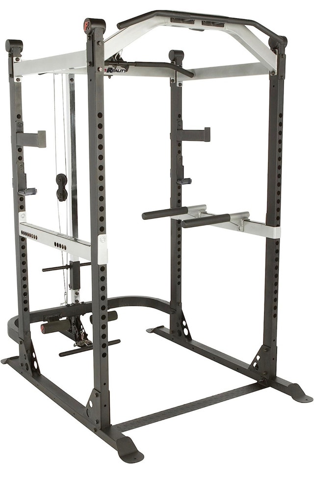 Brand New Squat Rack w/ pulleys, chin up, dip bar (1800 value