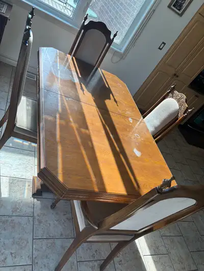 solid wood kitchen / dining room table, View more