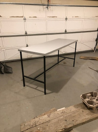 36" high work/crafts table