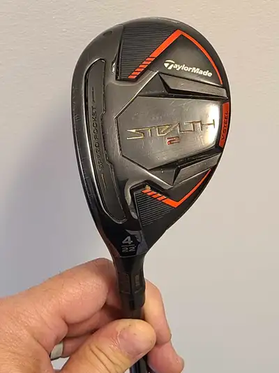 Left Taylormade Stealth 2 Hybrid 4 Stiff Flex, View more