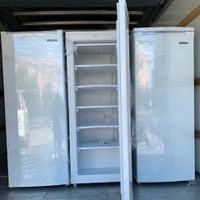 Sale on 6.5 cuft Thomson Upright Freezer (open box)  warranty