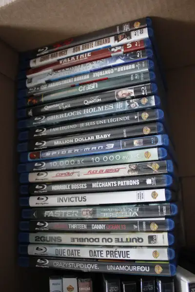 Various blu-rays ($3 each), View more