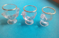 Toast Holder, Egg Cups, Fish and Floral Shape Plates