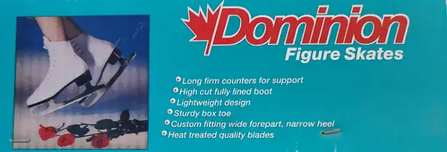Dominion Figure Skates Ladies Size 5 # yes it is available# in Skates & Blades in Oakville / Halton Region - Image 2