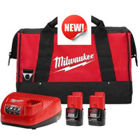Milwaukee M12 Battery & Charger Power Kit | Brand New !!!!!!