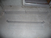 Slat wall and grid panel accessories