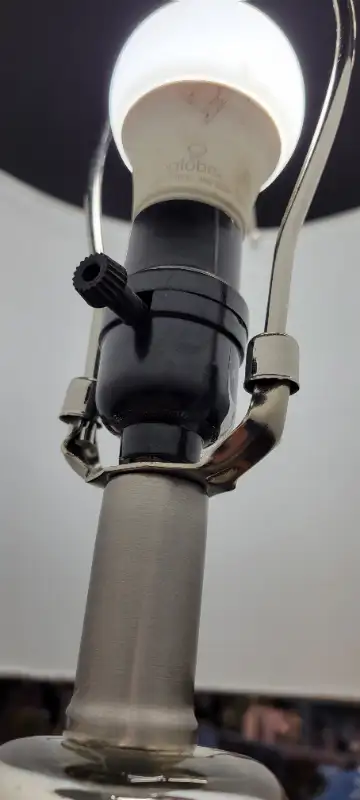 Table Lamp with Antique Mercury Finish in Indoor Lighting & Fans in Windsor Region - Image 4