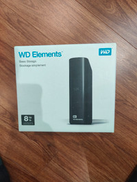 WD Elements 8 TB hard drive