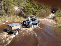 Jeep Trailer, Off road