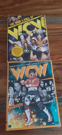 WCW DVD's collection 