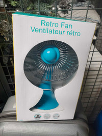 Retro Fan,Blue