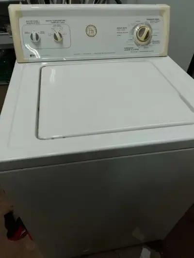 Kenmore washer 30 days warranty delivery available , View more