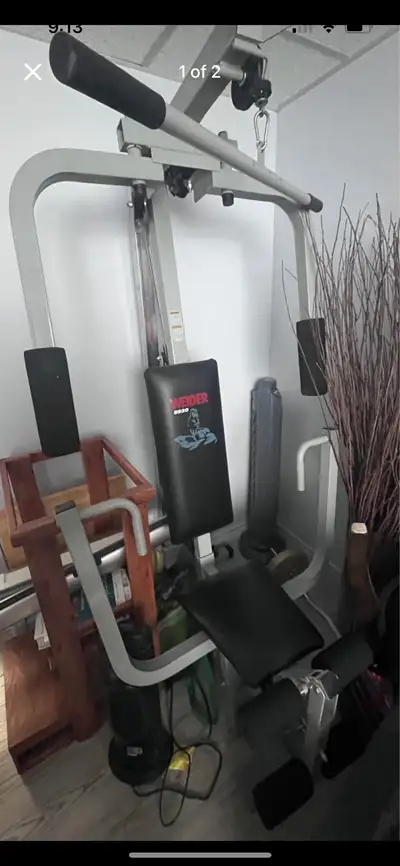 Weider weight workout machine, View more