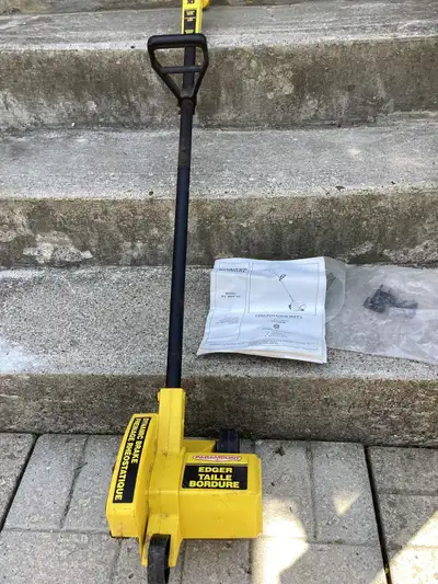 Electric lawn edger, View more