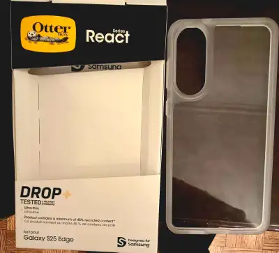 New   Otter React Protective Case for Samsung Galaxy S25 Edge, View more
