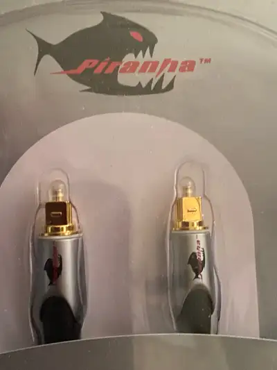 Piranha digital optical audio cable (12 ft), View more