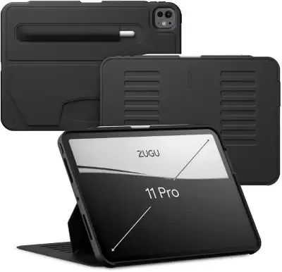 ZUGU Case for iPad Pro 11" 2024/2025 – Magnetic Stand & 8-Angle Viewing (New - open box) Premium ZUG...