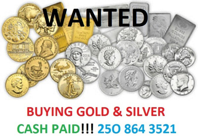 Gold & Silver coins and bars in Arts & Collectibles in 100 Mile House - Image 3