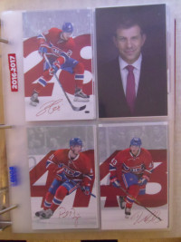 2016-17-MONTREAL CANADIENS-Team Issued Postcard Set.