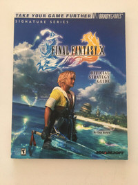 Final Fantasy X Official Strategy Guide (Brady Games Signature S