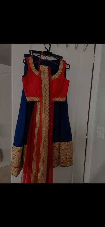 Worn once Size small/medium with room for alterations