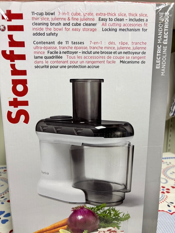 Mandoline électrique /Electric Mandoline Starfrit64520002152194121