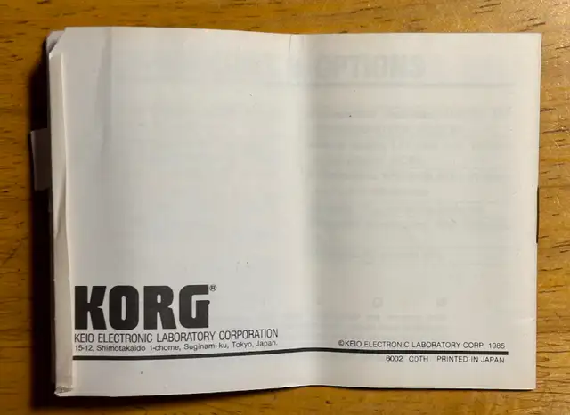 Korg DT-1, Handheld Tuner, with original manual.... in Amps & Pedals in City of Toronto - Image 10