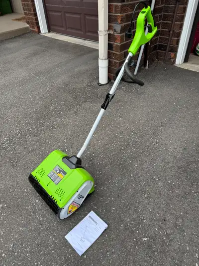 Greenworks Electric Snow Thrower, View more