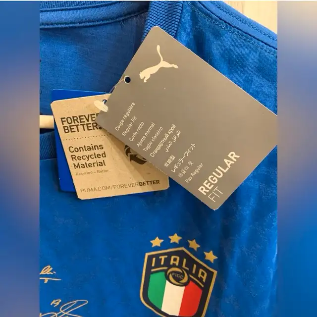 Puma Italy FIGC Champions of Europe Tee63234578070401122