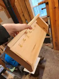 Handmade Pine Keychain Holder / Shelf