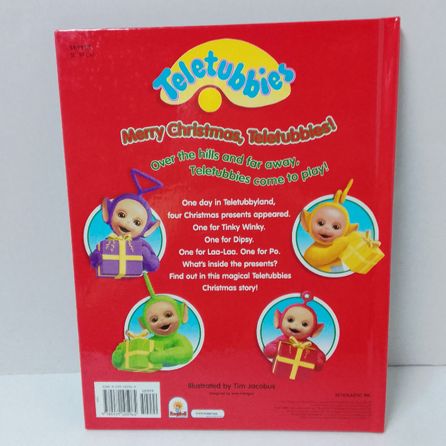 Vintage Teletubbies Hardcover Christmas Book 1999 in Children & Young Adult in Cape Breton - Image 2