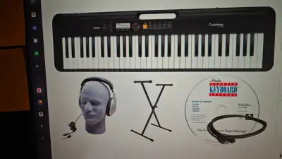 Casio CT-S200 Premium Portable Keyboard Bundle, View more