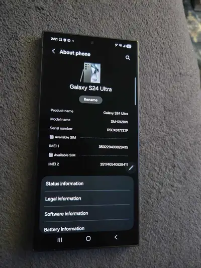 Samsung Galaxy s24 Ultra LIKE NEW, View more