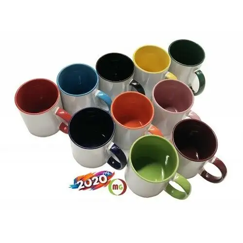 11oz Sublimation Mug for heat press  inner/Handle Colored in Arts & Collectibles in City of Toronto - Image 3