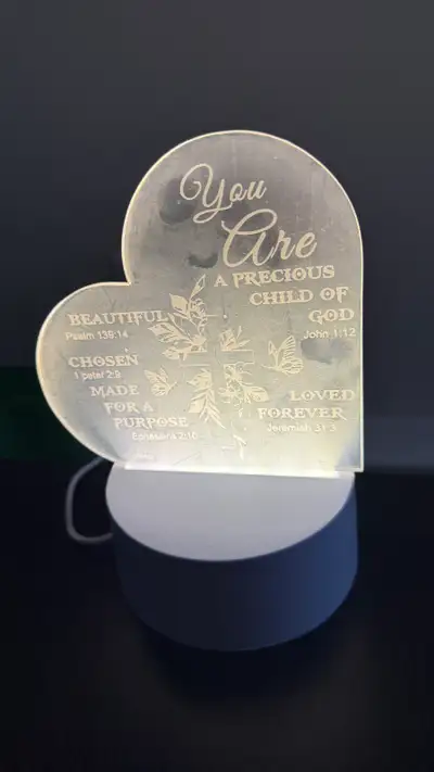 First communion night light, View more