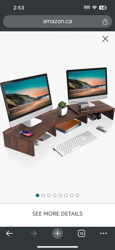 FITUEYES Monitor Riser, View more