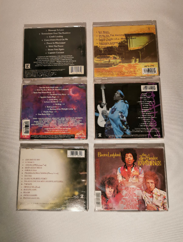 6 Jimi Hendrix CD dans CD, DVD et Blu-ray  à Ville de Montréal - Image 2