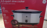 New GE 6.5 quarts slow cooker
