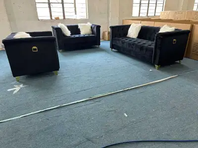 Brand new3 pcs sofa set or couches are available. , View more