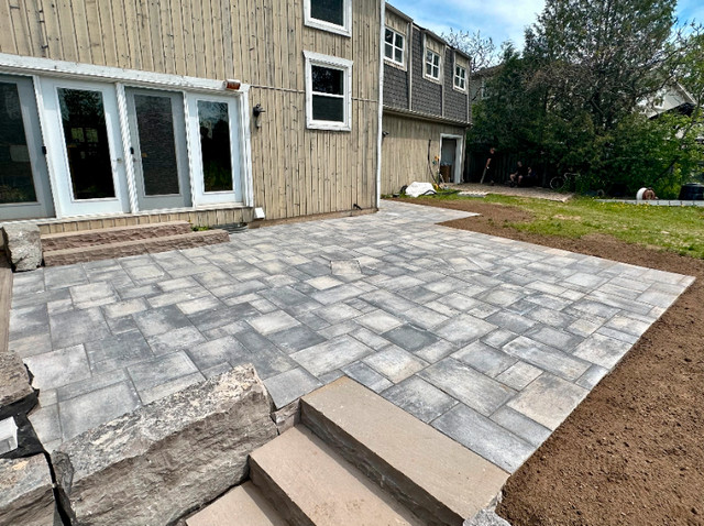 Landscape Construction & Property Maintenance in Interlock, Paving & Driveways in Kitchener / Waterloo - Image 3