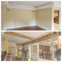 Open concepts/load bearing wall removal