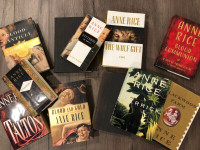 ROMANS D’ANNE RICE / NOVELS BY ANNE RICE (7$ each)