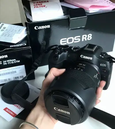 Canon EOS R8 Full-FrameMirrorless Camera , View more