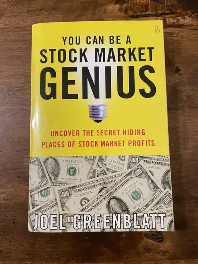You Can Be a Stock Market Genius Joel Greenblatt, View more
