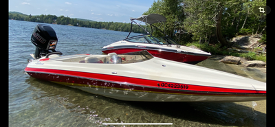 Hydrostream Vegas semi tunnel, moteur racing mercury optimax 300xs 229 heures (VesselView), pied spo...