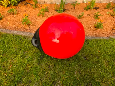 12" anchor float, red, never used.