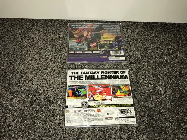 PS1 PlayStation Strider 2 & marvel vs capcom CIB mint in Older Generation in Winnipeg - Image 5