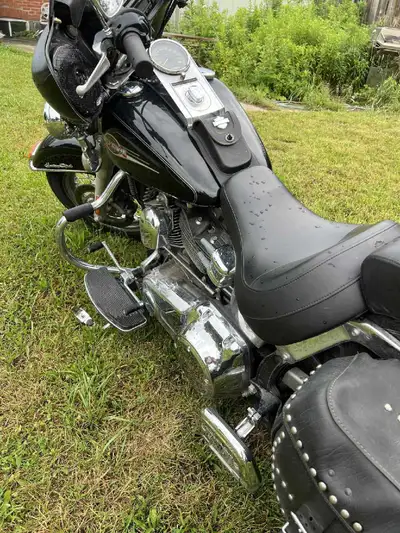Selling a 2008 Harley Davidson Heritage Softail only 32000km on it, asking $8500 or best reasonable...